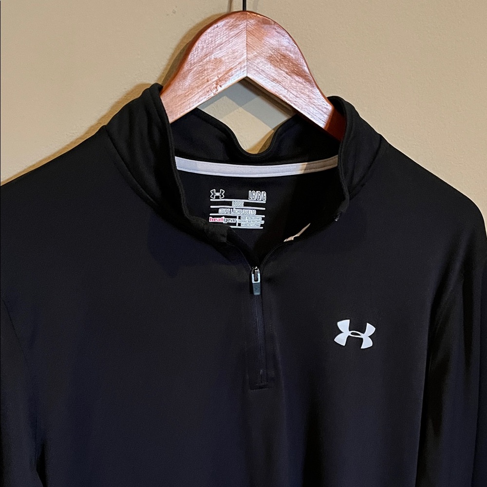 Under Armour Men's Black Performance Quarter Zip